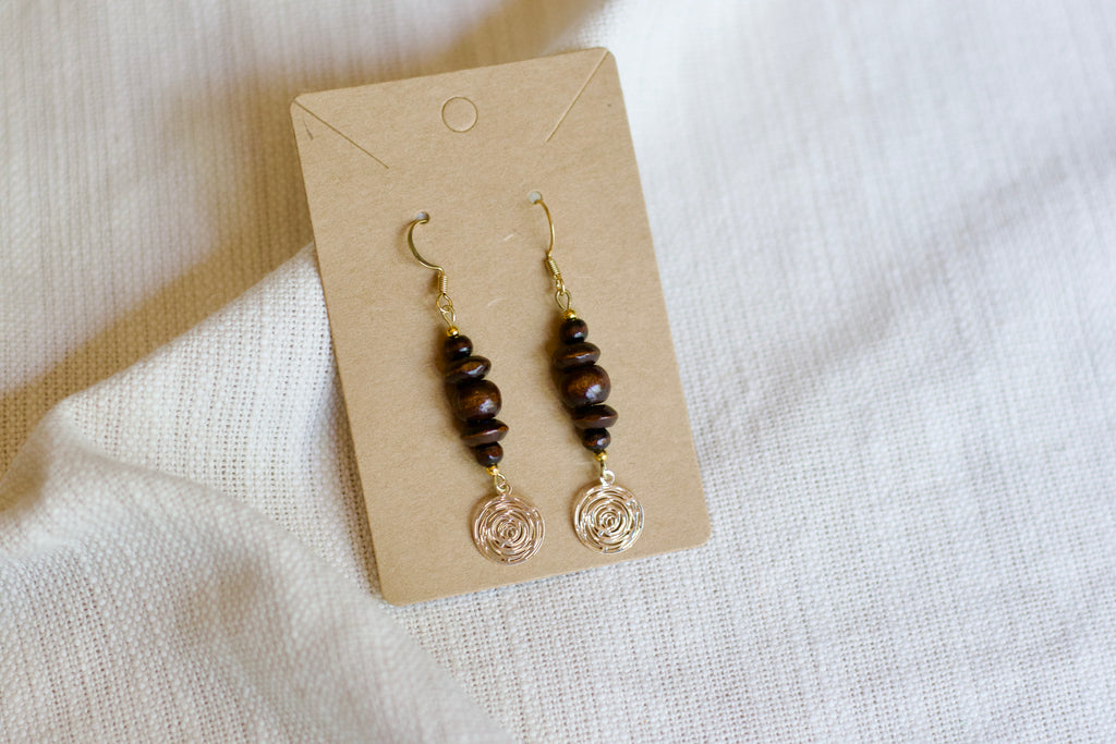 Tree Ring Earrings