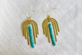 Turquoise Charm Earrings