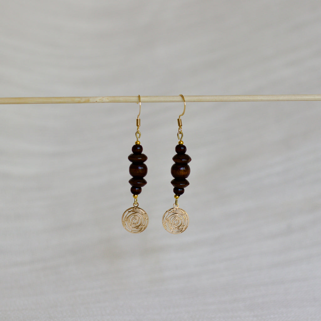 Tree Ring Earrings