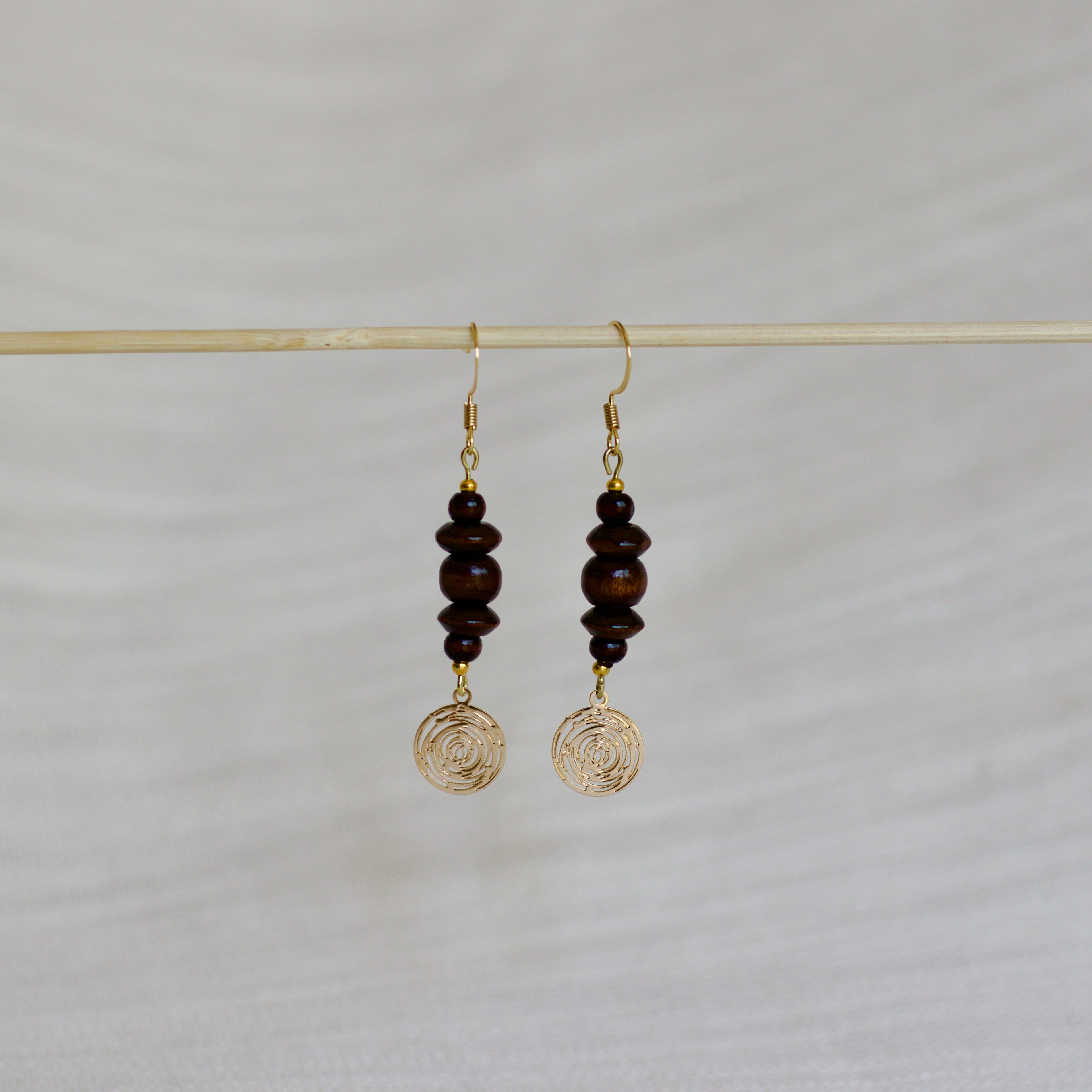 Tree Ring Earrings