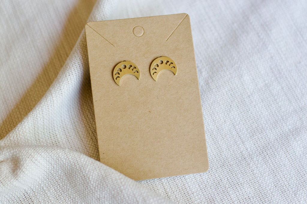 Moon Phase Studs