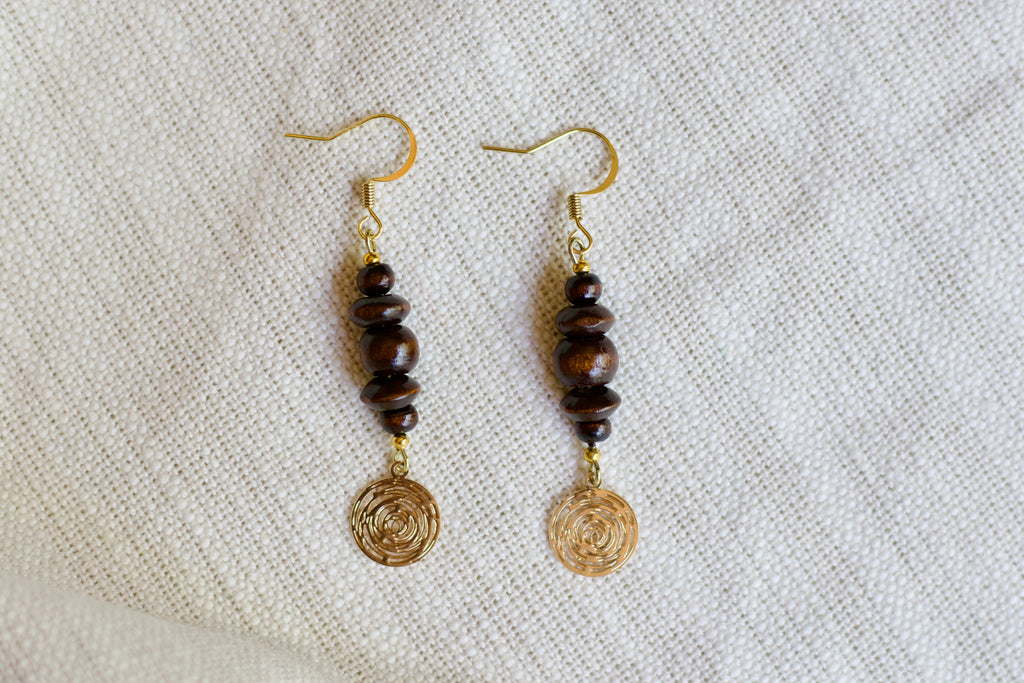 Tree Ring Earrings